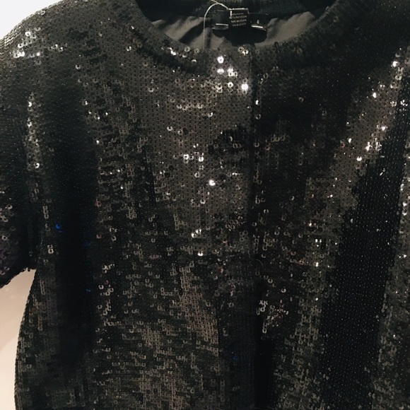 NWT Line Sequin bolero - Picture 3 of 4